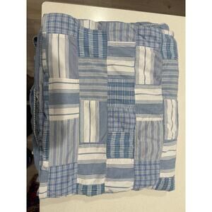 VTG Ralph Lauren Indigo Gracie Chambray Duvet Cover King